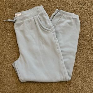 Light Blue Athleta Girl Sweats, Kids: XXL (16)